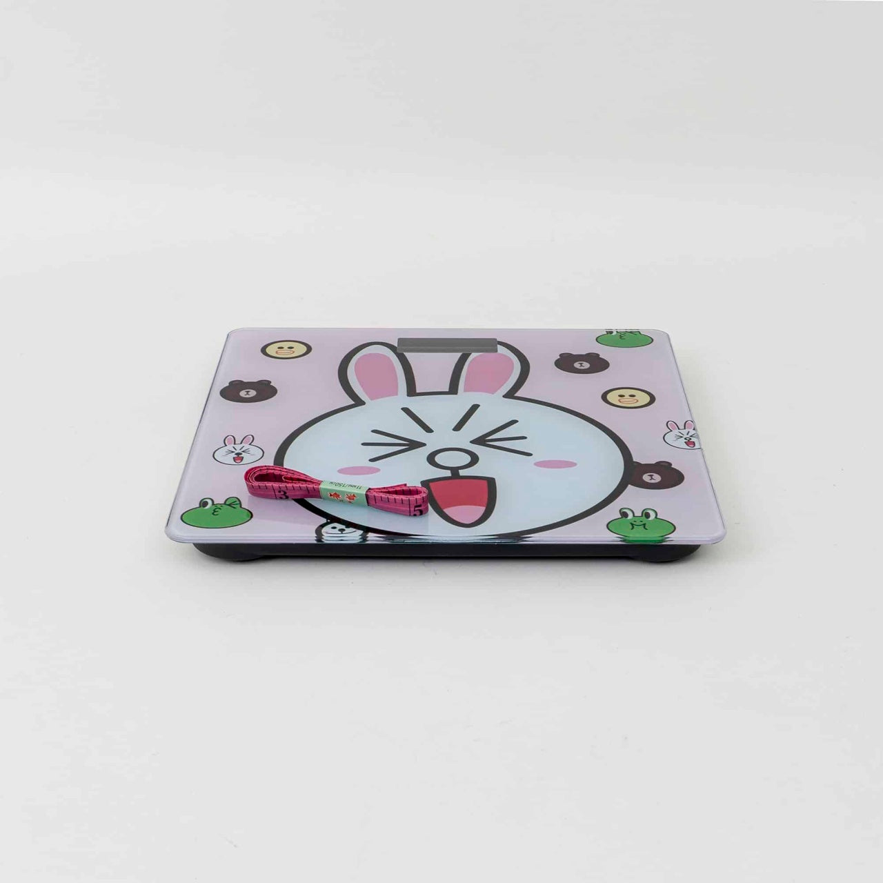 Cantar digital de baie pentru copii, capacitate 180kg, afisaj LCD, 26x26cm