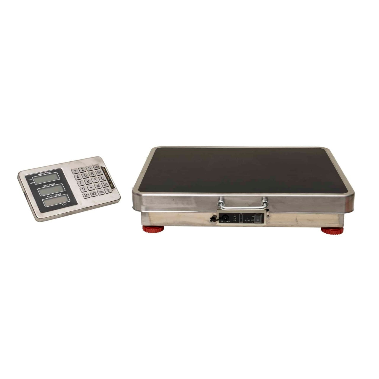 Cantar electronic cu platforma 42x52 cm, fara fir, Wi-Fi, capacitate 300 kg, inox