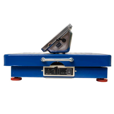 Cantar electronic cu platforma fara fir Wi-Fi 31x41 cm capacitate 150 kg albastru