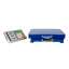 Cantar electronic cu platforma fara fir, Wi-Fi, 31x41 cm, capacitate 200 kg, albastru