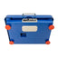 Cantar electronic cu platforma fara fir, Wi-Fi, 31x41 cm, capacitate 200 kg, albastru