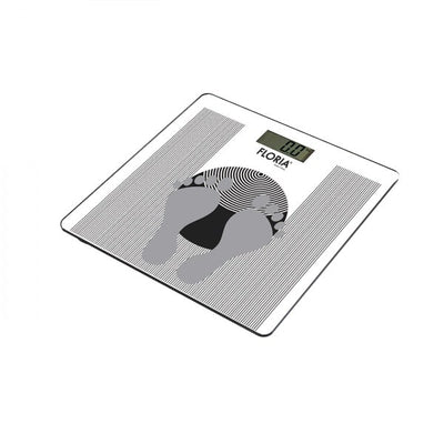 Cantar electronic de persoane, capacitate 150 kg, afisaj LCD, gri