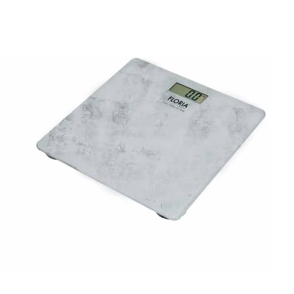 Cantar electronic de persoane, capacitate 150kg, afisaj LCD, gri