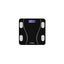 Cantar electronic de persoane, capacitate 180kg, sticla, negru, display LED