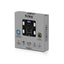 Cantar electronic de persoane, capacitate 180kg, sticla, negru, display LED