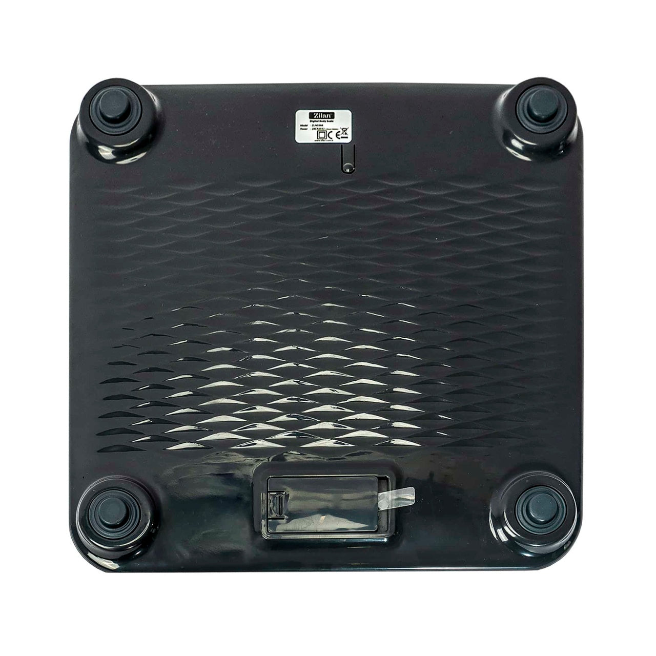 Cantar electronic de persoane din inox, capacitate 150 Kg