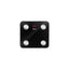Cantar electronic de persoane sticla negru, capacitate 180kg, precizie 50g