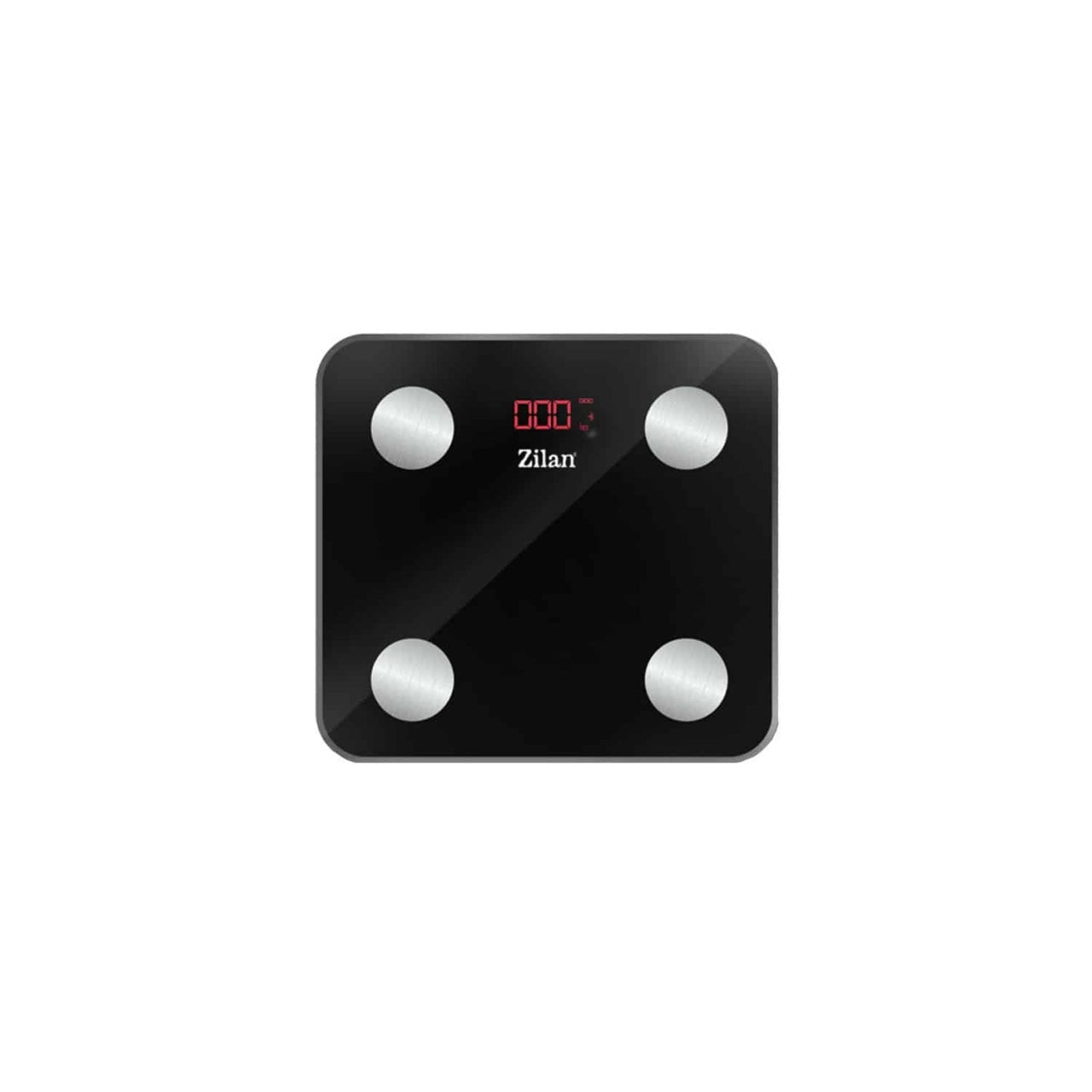 Cantar electronic de persoane sticla negru, capacitate 180kg, precizie 50g