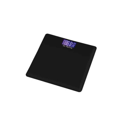 Cantar electronic de persoane, sticla securizata, max 180kg, negru