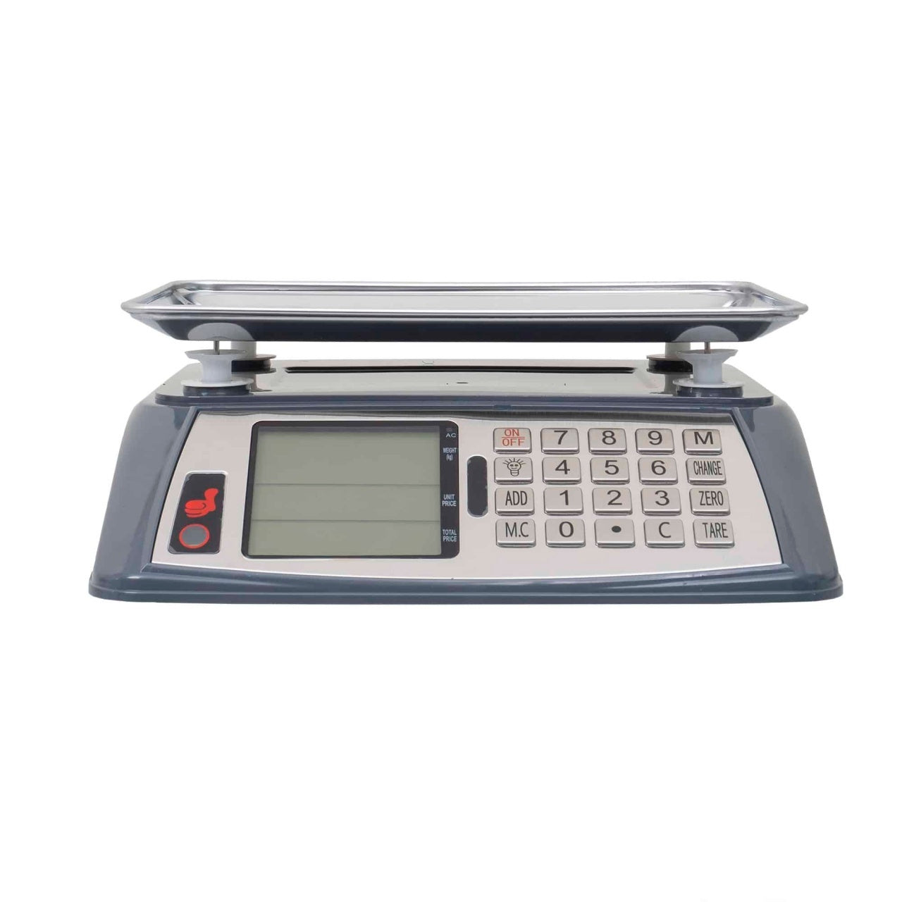 Cantar electronic digital cu acumulator, capacitate 40 kg, platforma 33x34 cm