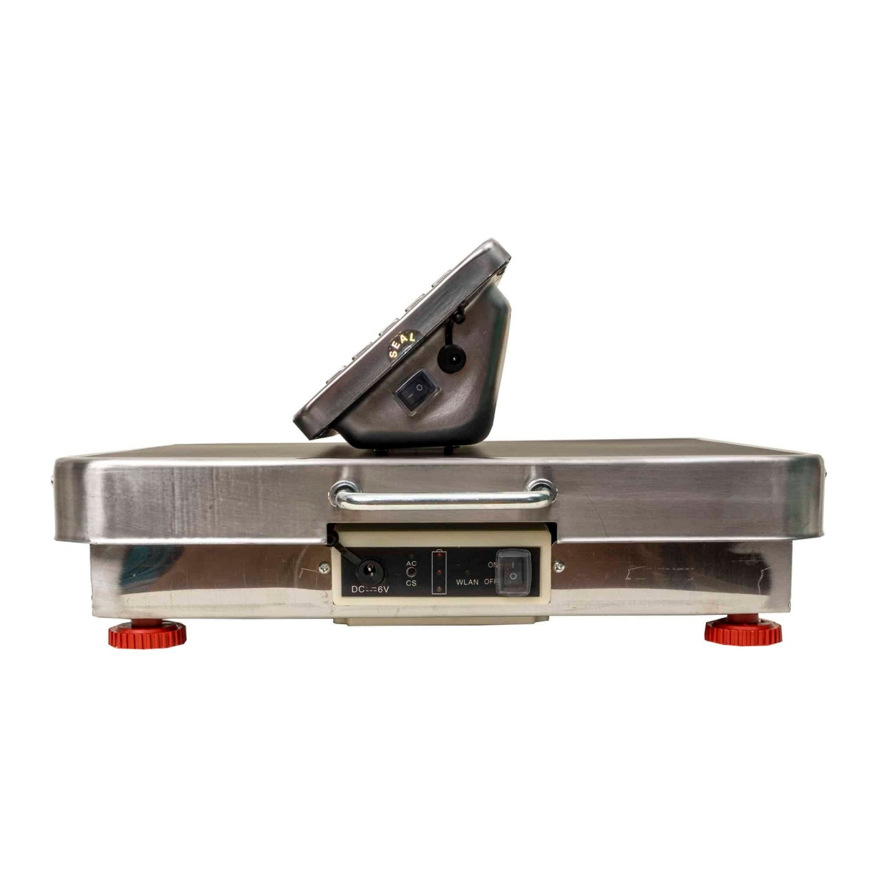 Cantar electronic fara fir cu platforma 32x42 cm, Wi-Fi, capacitate 200 kg, inox
