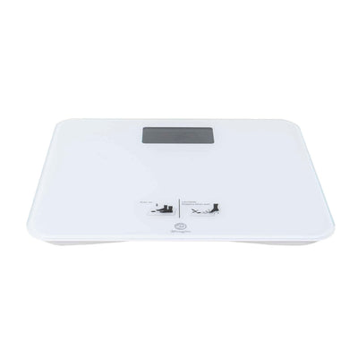 Cantar electronic persoane cu capacitate 180kg si afisaj LCD, alb