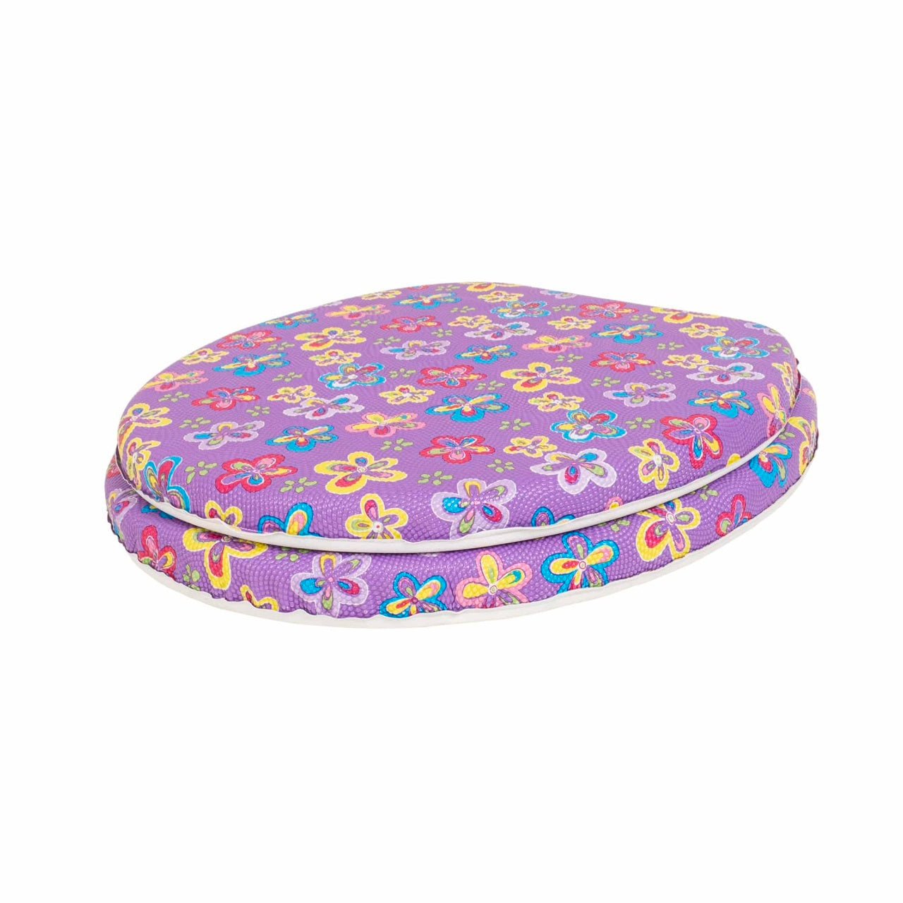 Capac WC clasic cu burete din spuma, model, dimensiuni 34x40x6 cm
