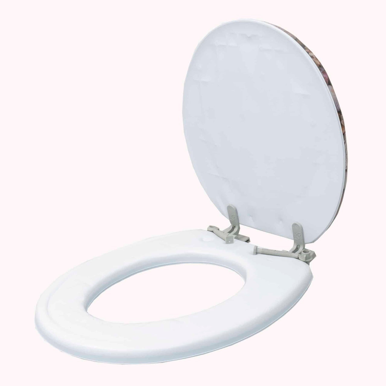 Capac WC cu burete alb, latime 340 mm, sistem inchidere standard