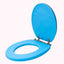 Capac WC cu burete albastru, latime 340 mm, inchidere standard