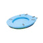 Capac WC cu burete albastru, latime 340 mm, sistem inchidere standard