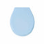 Capac WC universal din plastic, bleu, 45x36.5 cm