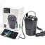 Car Kit Multifunctional BX7, FM / Bluetooth transmitter , 2 porturi USB, Slot TF CARD, AUX, Display, Negru