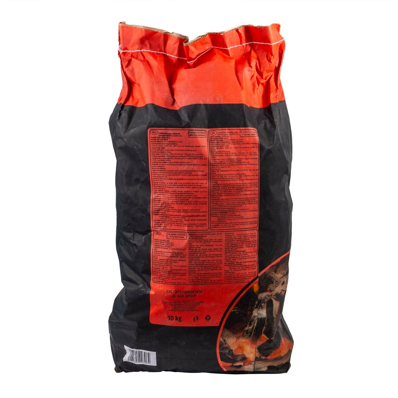 Carbune pentru gratar 10 kg, lemn de esenta tare, gust natural