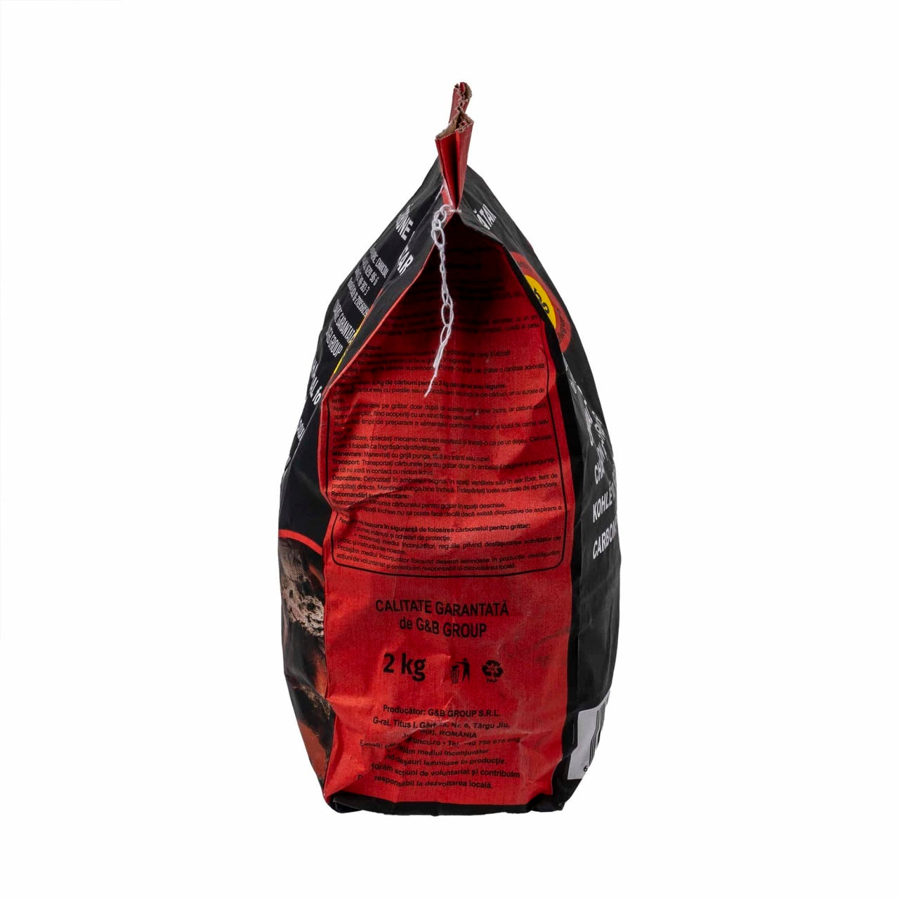 Carbune pentru gratar 2 kg, lemn de esenta tare, calitate inalta