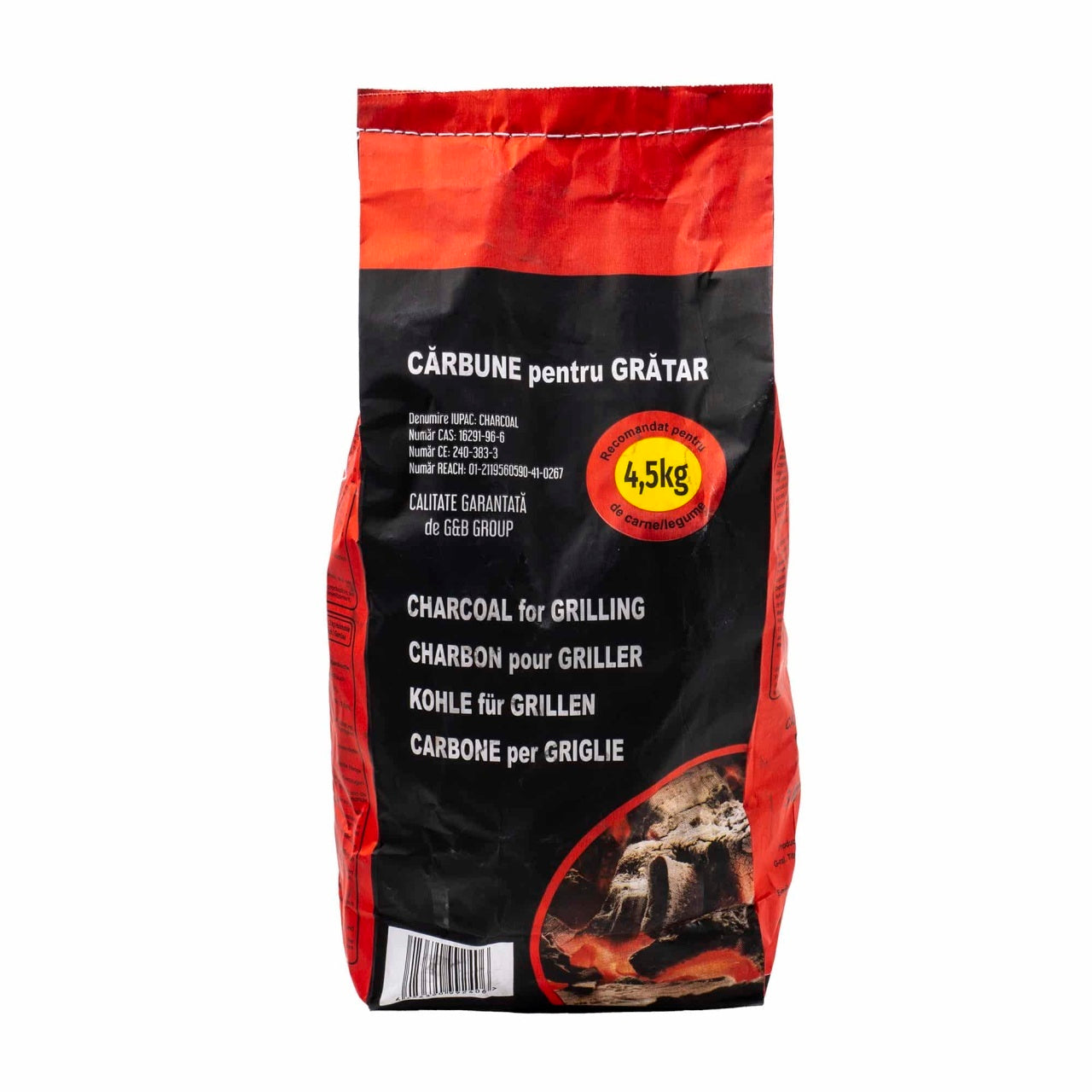 Carbune pentru gratar 3 kg, lemn esenta tare, calitate superioara