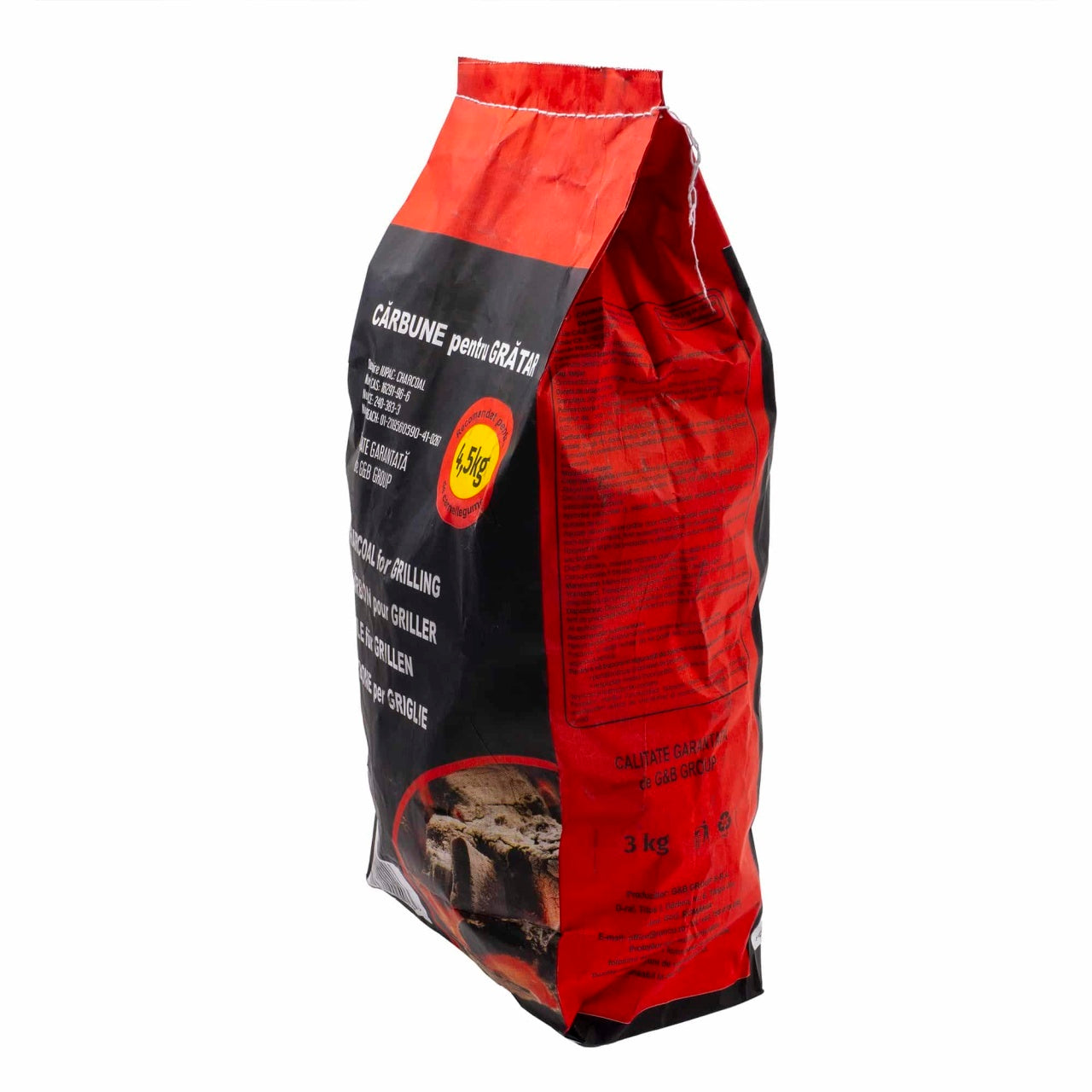 Carbune pentru gratar 3 kg, lemn esenta tare, calitate superioara