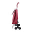 Carucior cumparaturi cu 6 roti si cadru metalic, sac impermeabil 58x21x33 cm