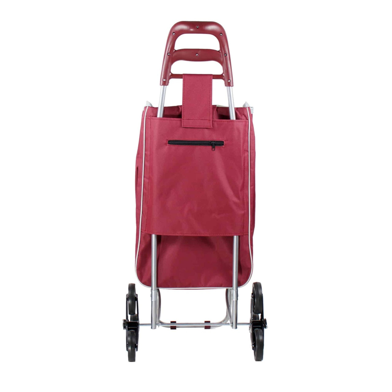 Carucior cumparaturi cu 6 roti si cadru metalic, sac impermeabil 58x21x33 cm
