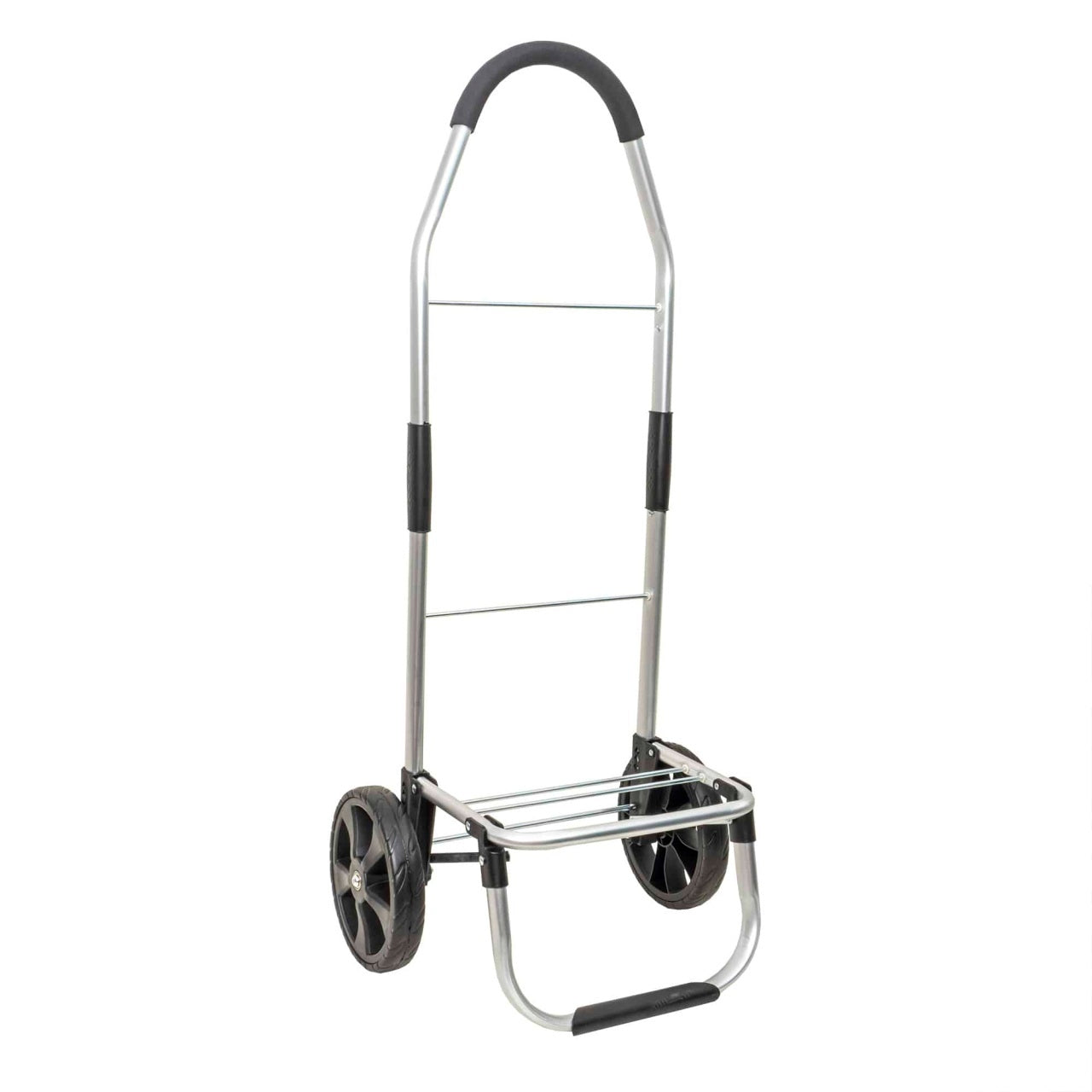 Carucior pentru cumparaturi cu cadru metalic, capacitate 25kg, albastru