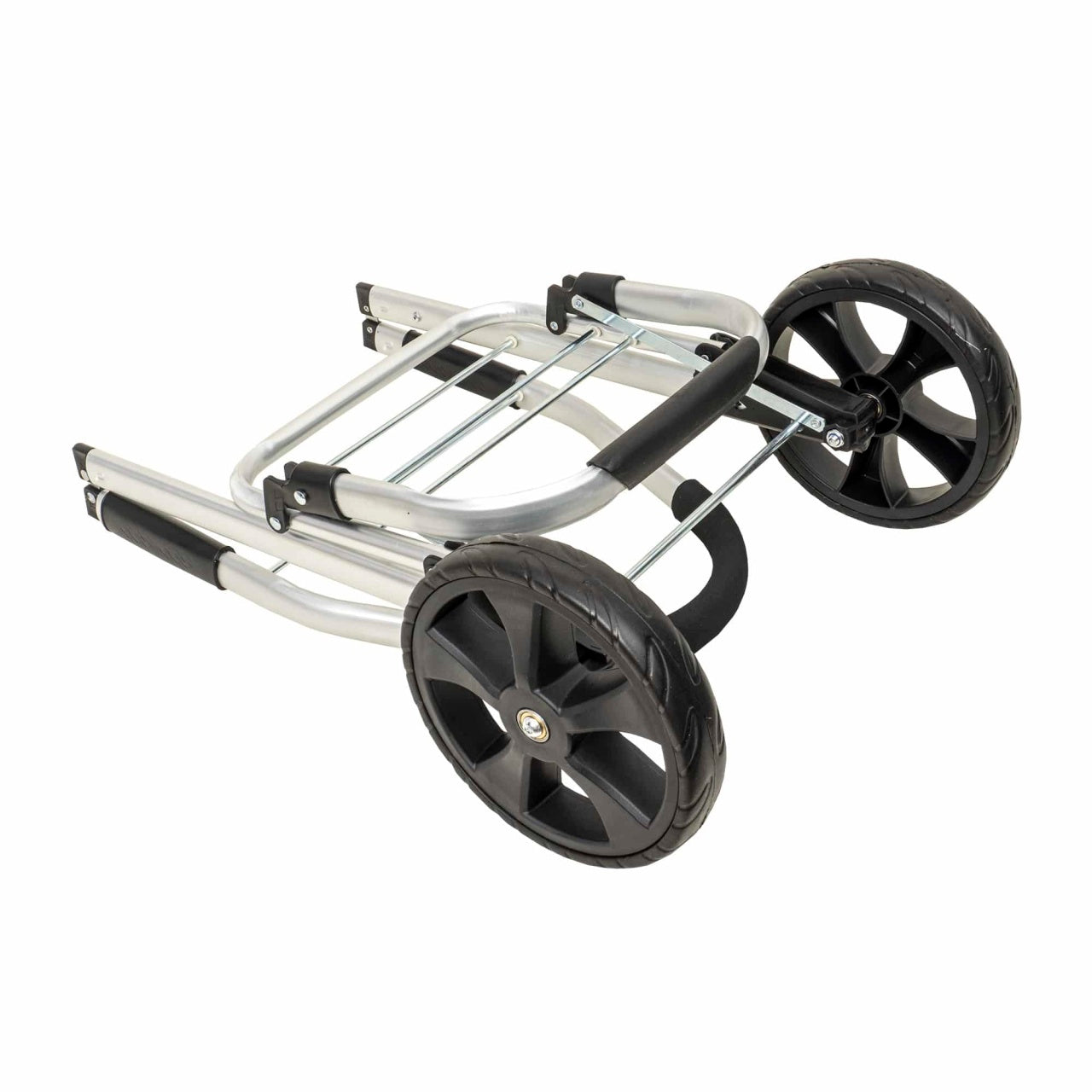 Carucior pentru cumparaturi cu cadru metalic, capacitate 25kg, albastru
