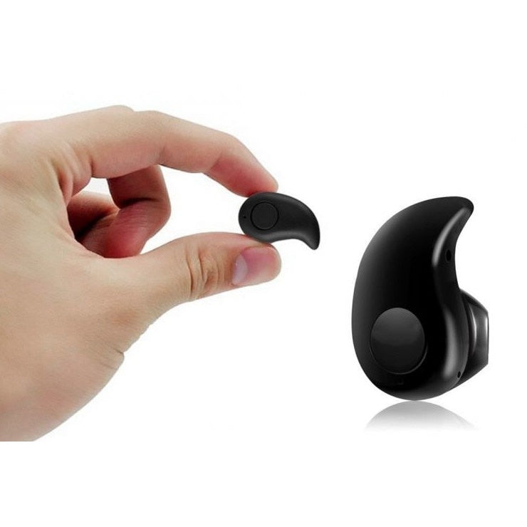 Casca mini bluetooth discreta, fara fire, negru