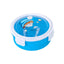 Caserola rotunda din plastic pentru copii, albastru, 15 cm diametru