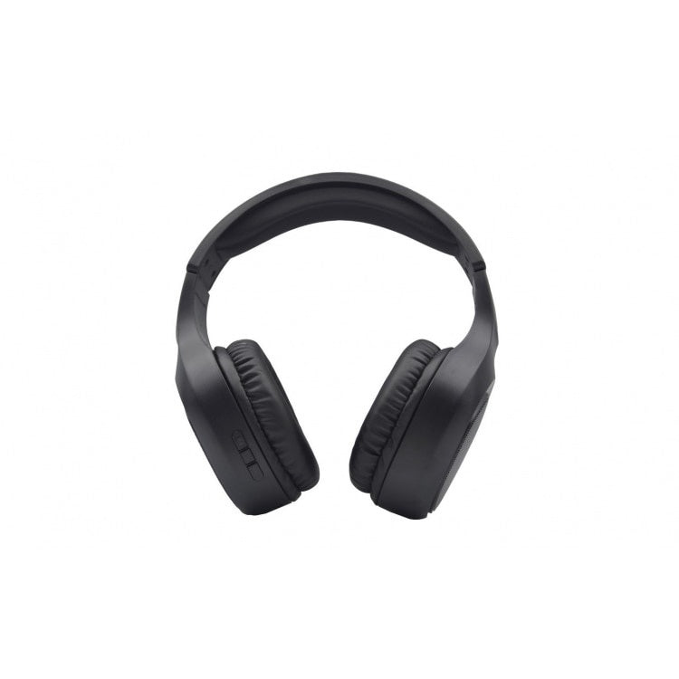 Casti audio wireless, cu bluetooth si microfon, alimentare cablu USB, pliabile si ajustabile, negru