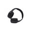 Casti audio wireless, cu bluetooth si microfon, alimentare cablu USB, pliabile si ajustabile, negru