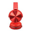 Casti Audio Wireless FOXMAG24, Bluetooth, Microfon, Radio FM, MP3, Slot Card, Greutate Redusa, Rosu
