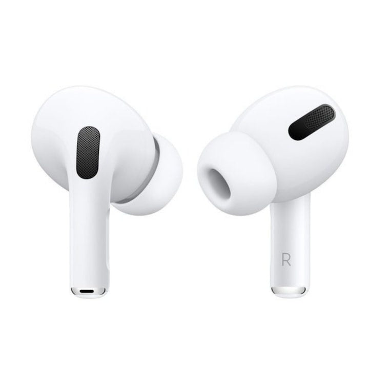 Casti bluetooth wireless, pentru Android si iPhone, sunet 3D stereo cu reducerea zgomotului din fundal, control SMART tactil, alb