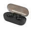 Casti FOXMAG24, blutooth 5.0 cu anulare a zgomotului, touch control, rezistent la transpiratie, HiFi 3D stereo sunet, microfon, negru