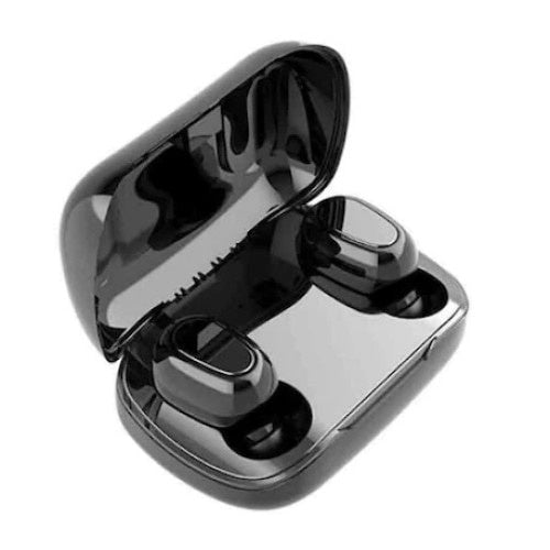 Casti FOXMAG24 L21, Bluetooth, rezistente la apa, cu super bass, apeluri de inalta calitate, autonomie 4h, negre