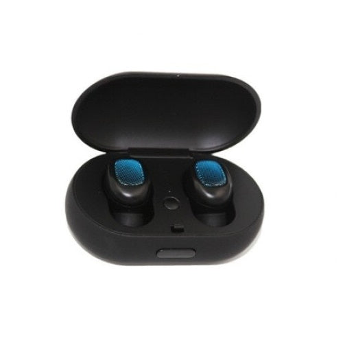 Casti Wireless FOXMAG24 rezistente la apa, cu microfon incorporat, design ergonomic, negre