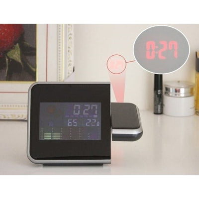 Ceas cu calendar, alarma si proiecte tip LED DS-8190, alarma, LCD, ecran color PRO
