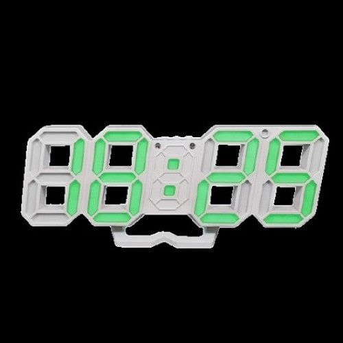 Ceas de Birou FOXMAG24, Digital, Temperatura, Functie de Alarma, Alb