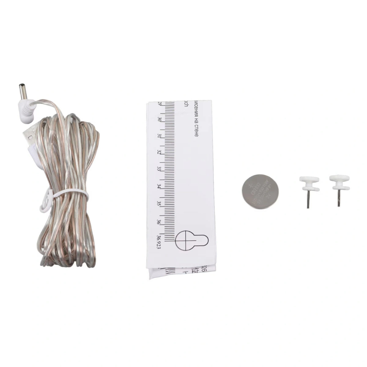 Ceas digital LED DS-6629, cu dată, temperatură și telecomandă – imagine 2