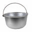Ceaun aluminiu alimentar 25L cu maner, ideal pentru gospodarie si camping