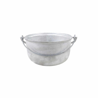Ceaun aluminiu alimentar, capacitate 3L, diametru 21 cm, culoare gri