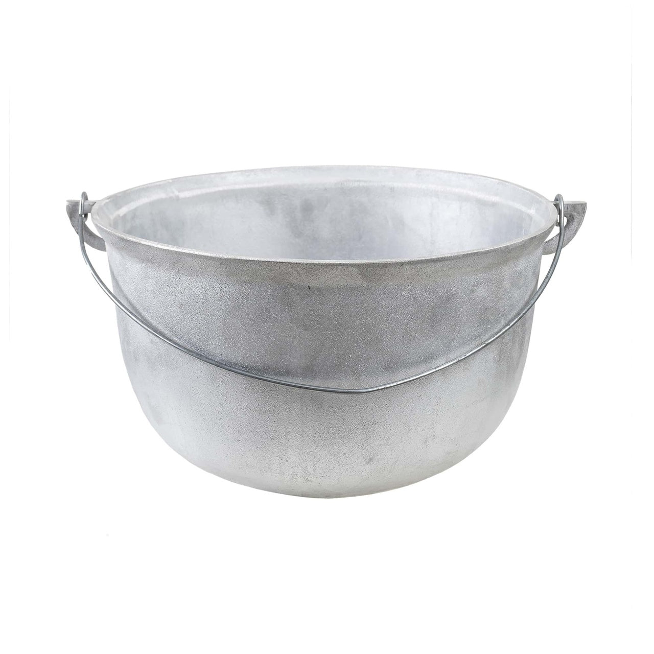Ceaun tuci aluminiu alimentar 20L cu fund rotund