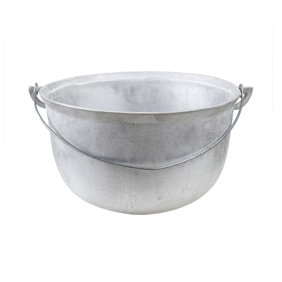 Ceaun tuci aluminiu alimentar 20L cu fund rotund