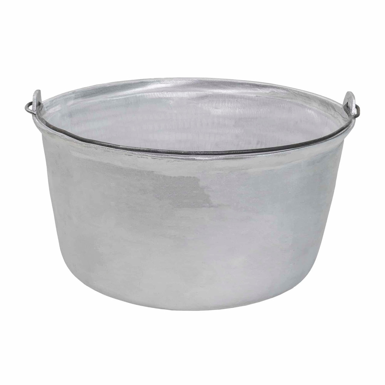 Ceaun tuci aluminiu alimentar 35L cu fund drept