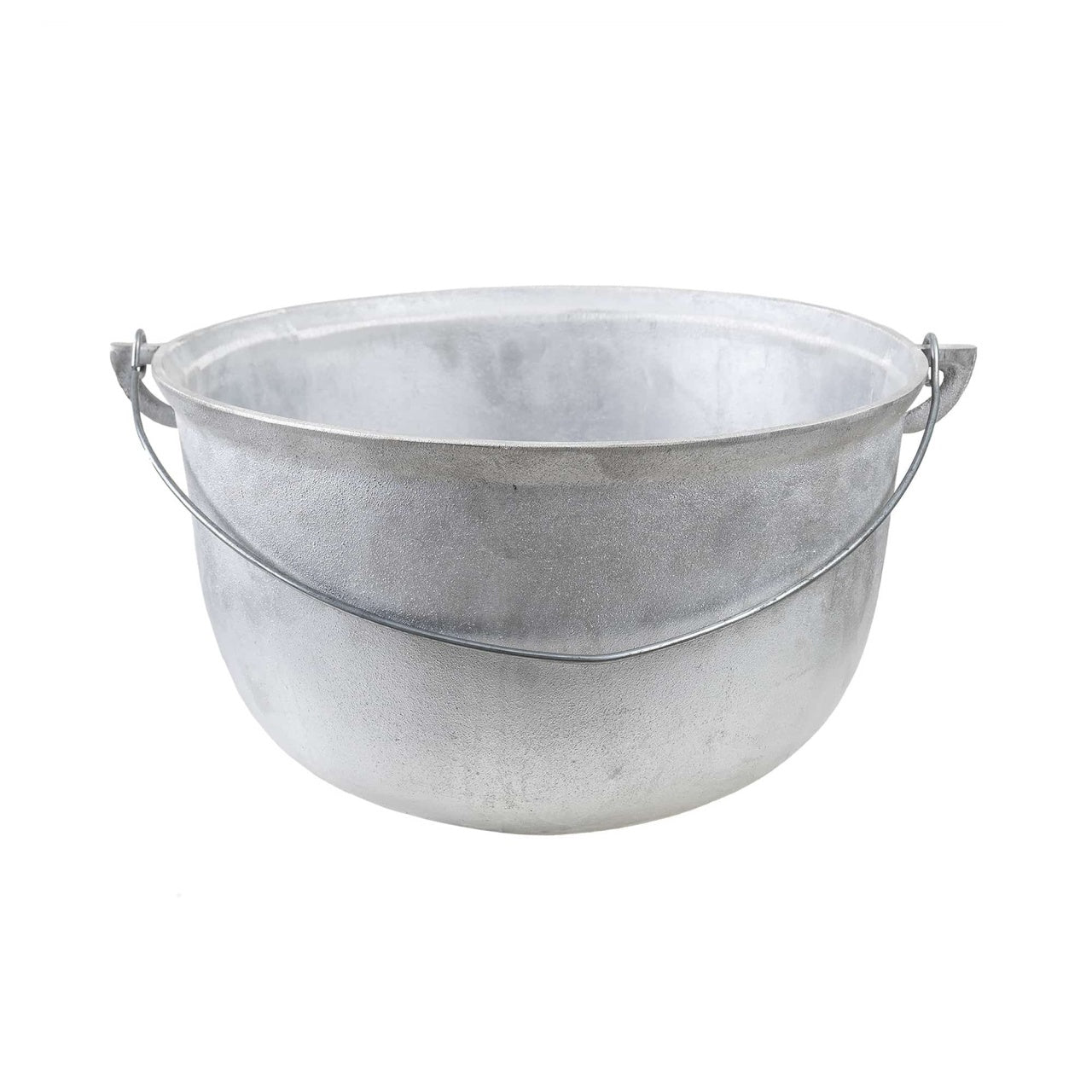 Ceaun tuci aluminiu alimentar 40L cu fund rotund