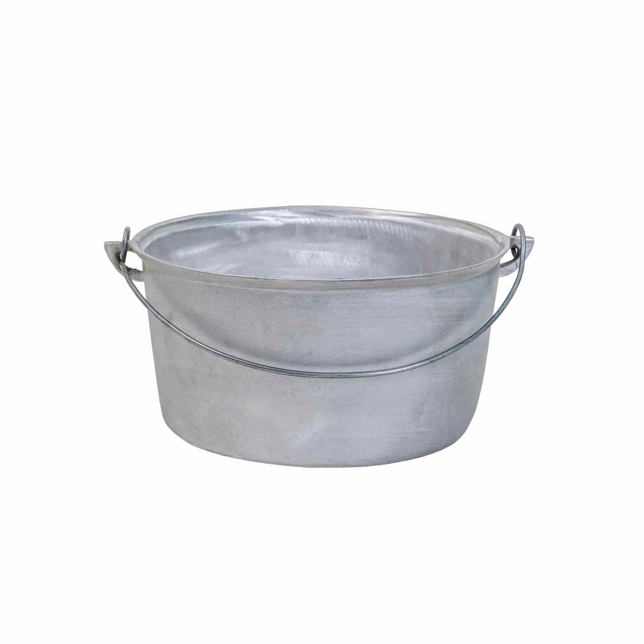 Ceaun tuci aluminiu alimentar, capacitate 7L, fund drept