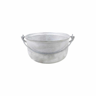 Ceaun tuci din aluminiu alimentar, capacitate 2.5L, fund rotund
